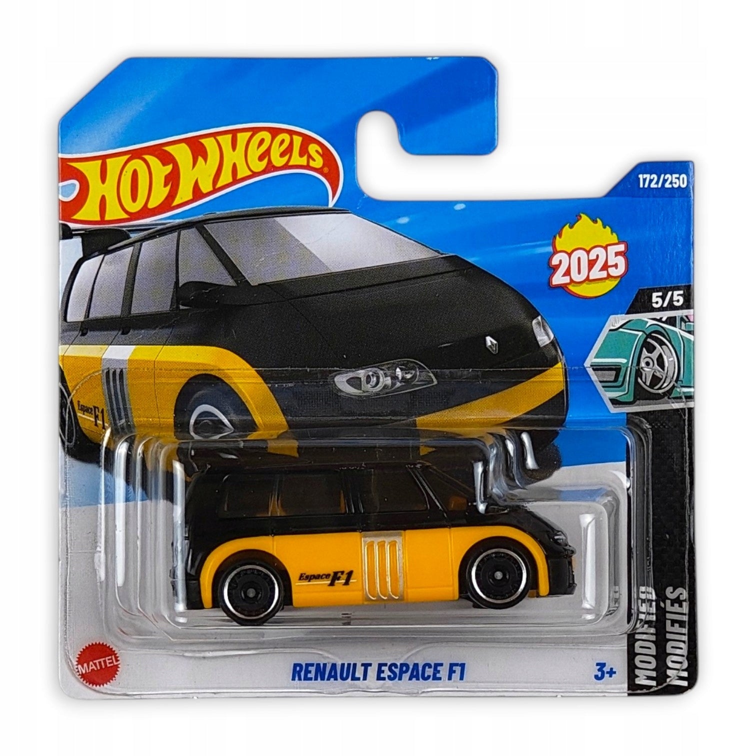 Hot Wheels - Renault Espace F1 OUTLET Delikatne zagięcia