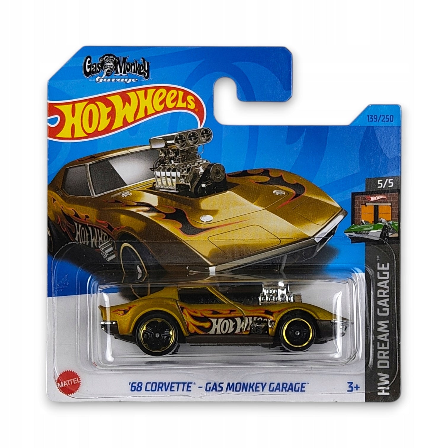 Hot Wheels - 68 Corvette - Gas Monkey Garage