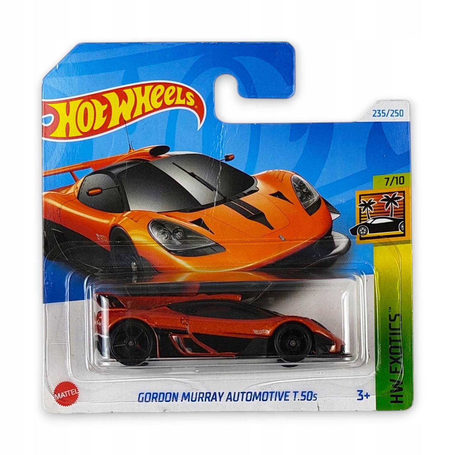 Hot Wheels - Gordon Murray Automotive T.50s OUTLET Delikatne zagięcia