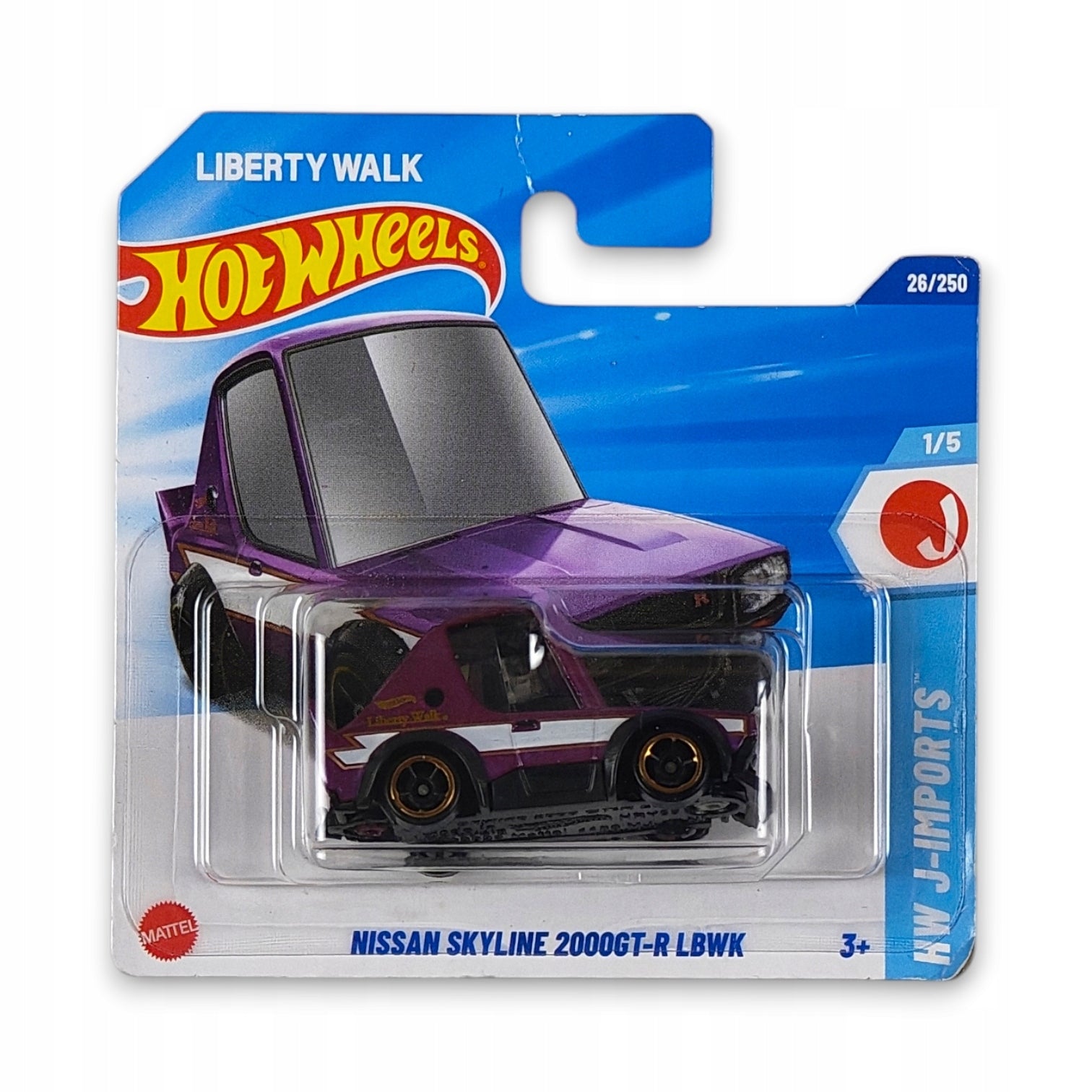 Hot Wheels - Nissan Skyline 2000GT-R LBWK Tooned OUTLET Delikatne zagięcia