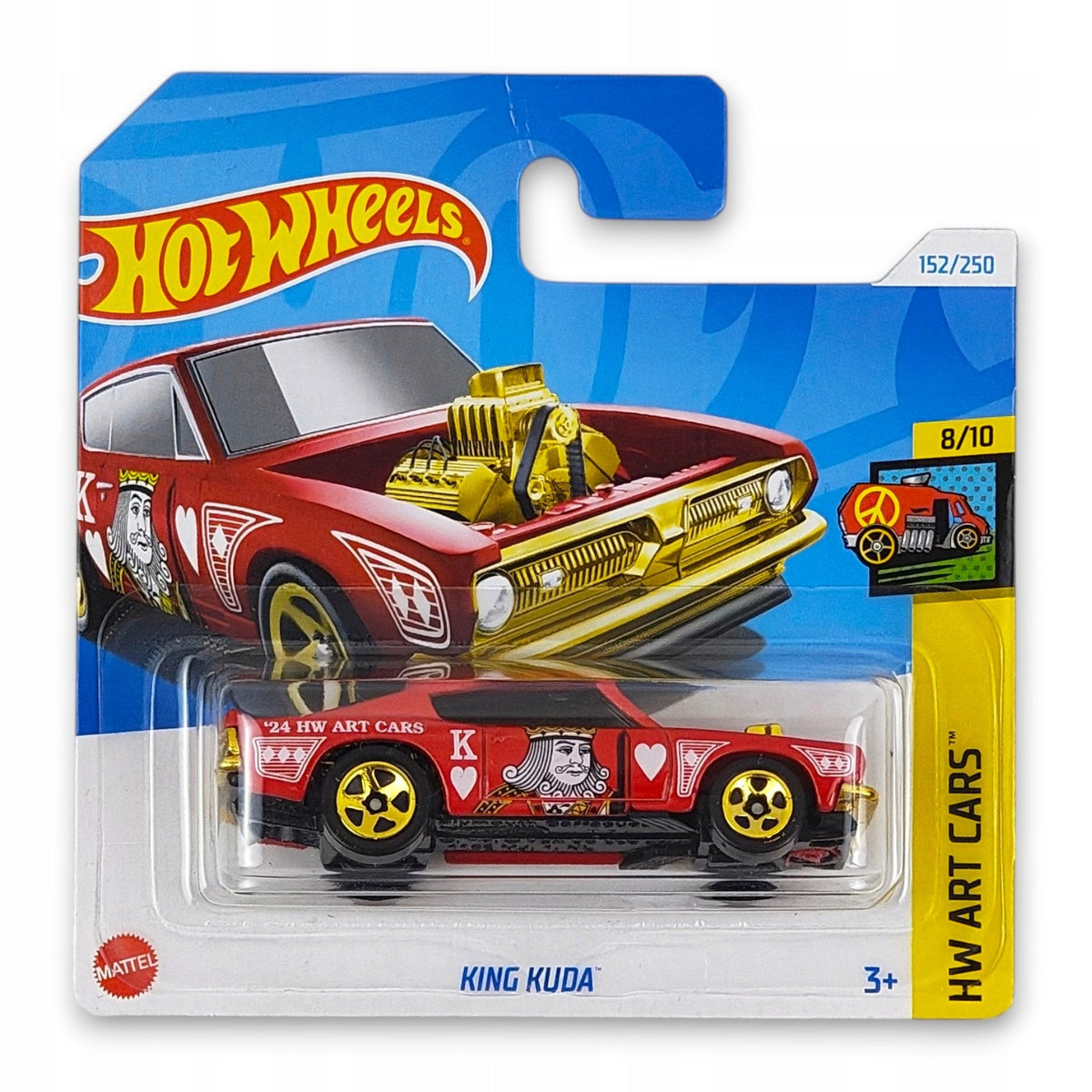 Hot Wheels - King Kuda OUTLET Delikatne zagięcia