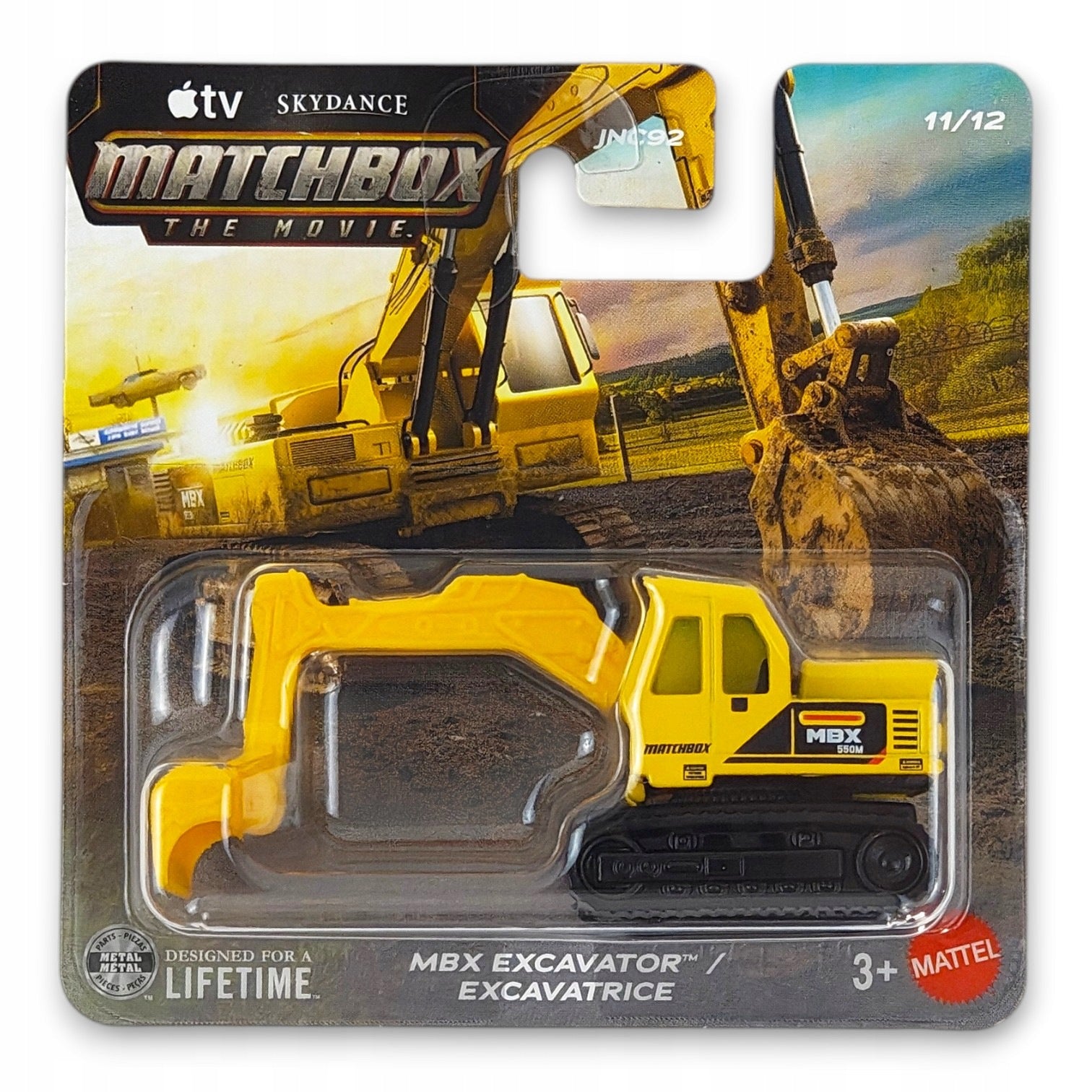 Matchbox The Movie - MBX Excavator