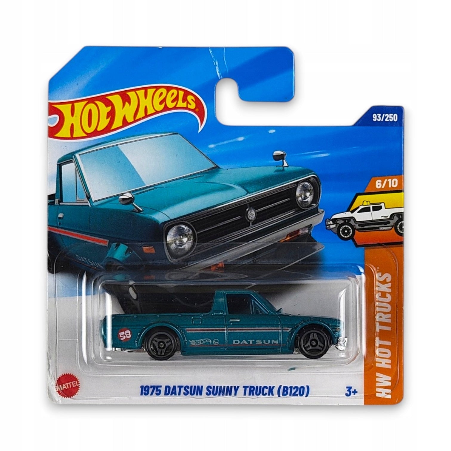 Hot Wheels - 1975 Datsun Sunny Truck B120 OUTLET Delikatne zagięcia
