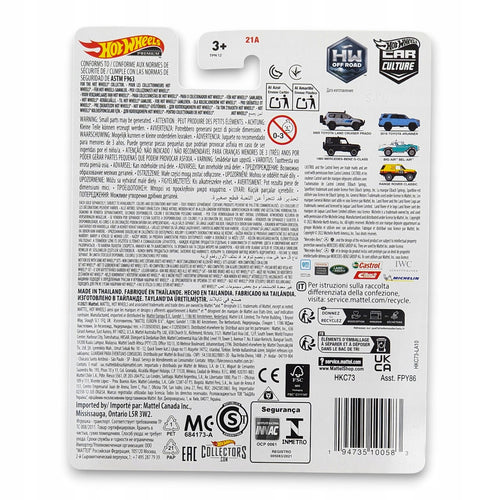 Hot Wheels Premium - 2018 Toyota 4Runner Car Culture Off Road