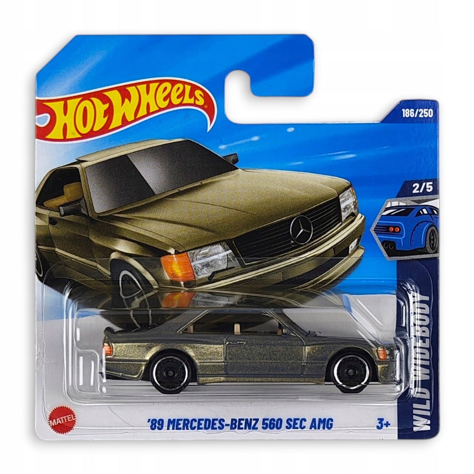 Hot Wheels - 89 Mercedes-Benz 560 SEC AMG