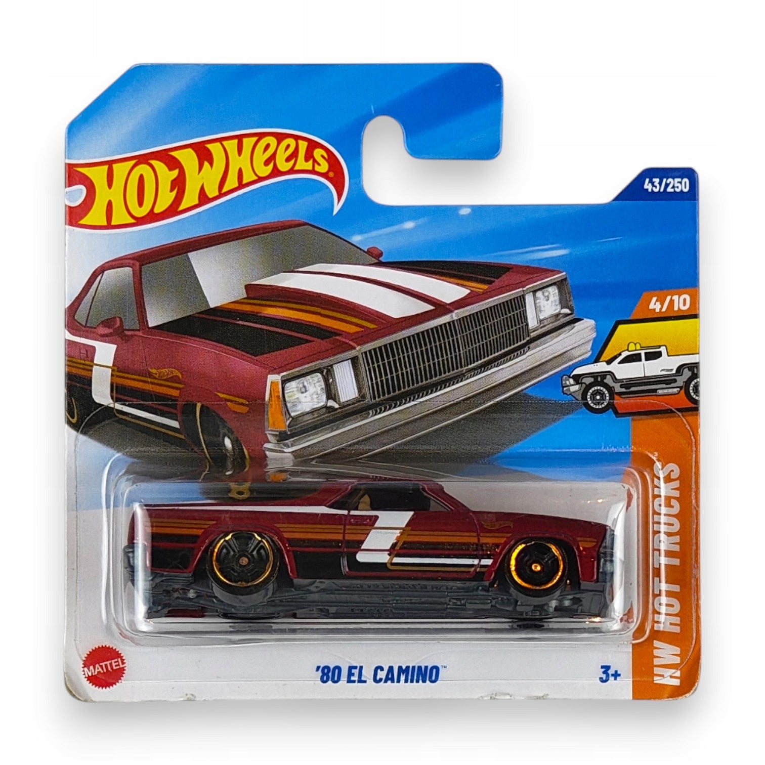 Hot Wheels - 80 El Camino OUTLET Delikatne zagięcia