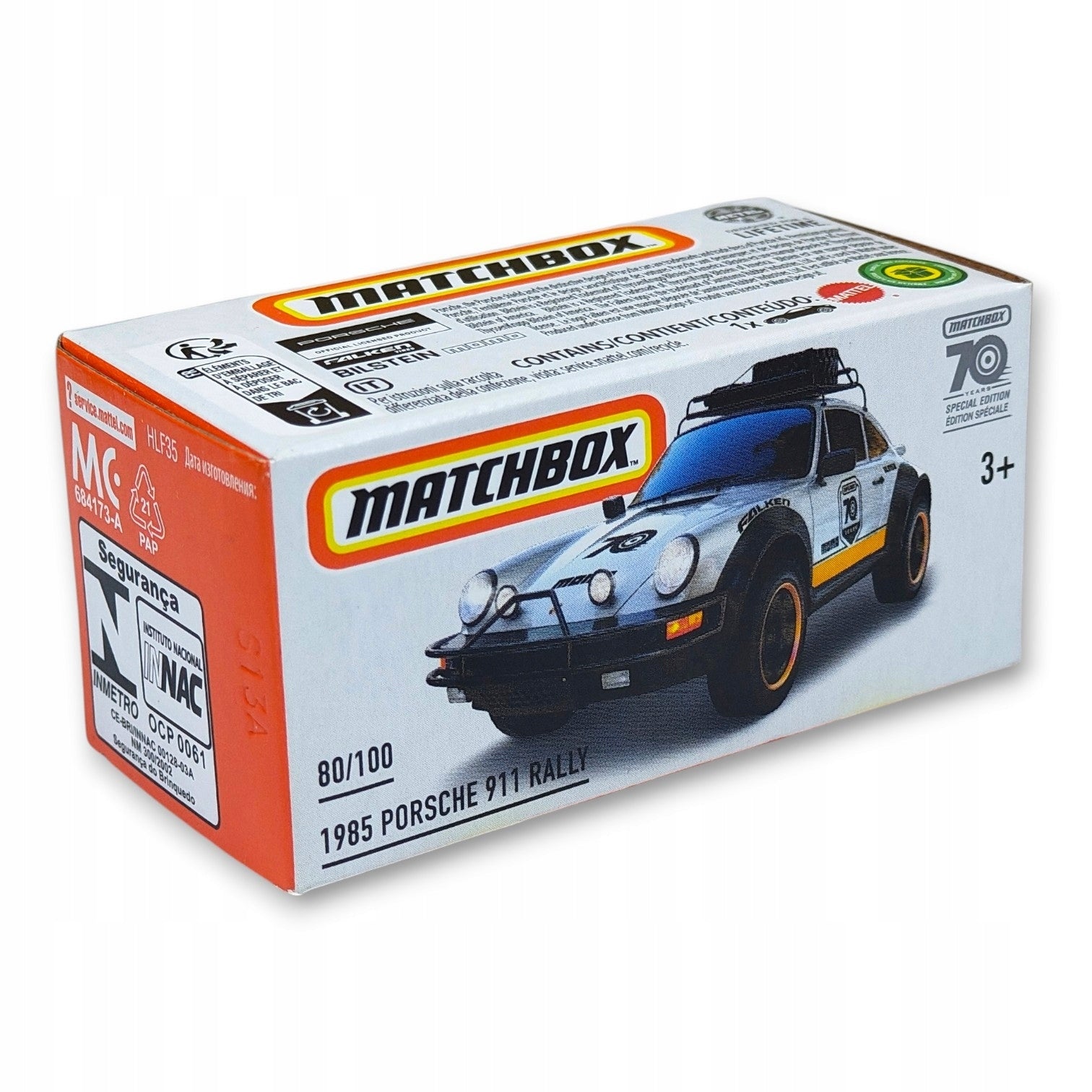 Matchbox - 1985 Porsche 911 Rally