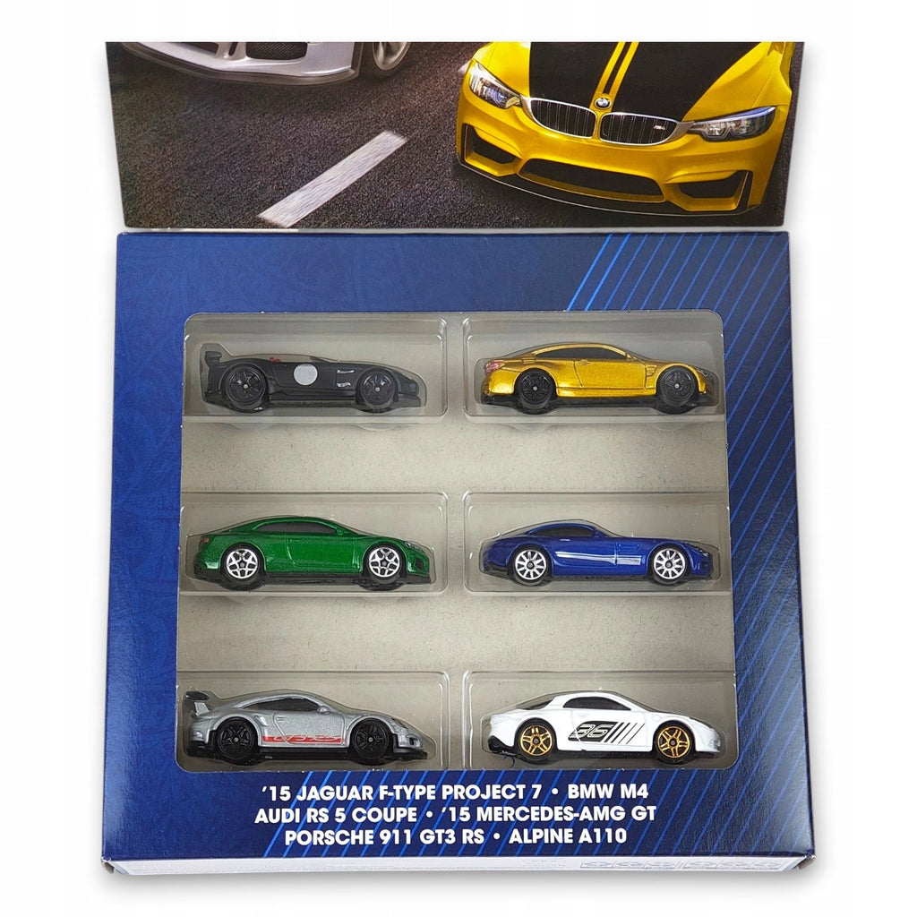Hot Wheels - 6-Pak European Car Culture