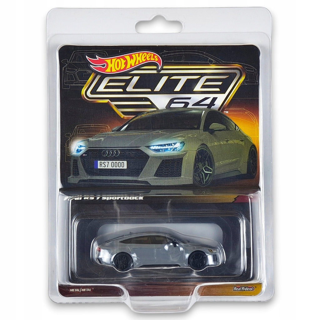 Hot Wheels Elite 64 - Audi RS7 Sportback w Protektorze
