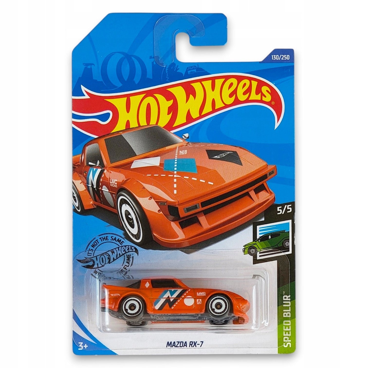 Hot Wheels - Mazda RX-7 - Długa Karta