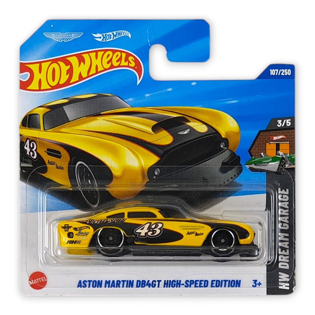 Hot Wheels - Aston Martin DB4GT OUTLET Delikatne zagięcia