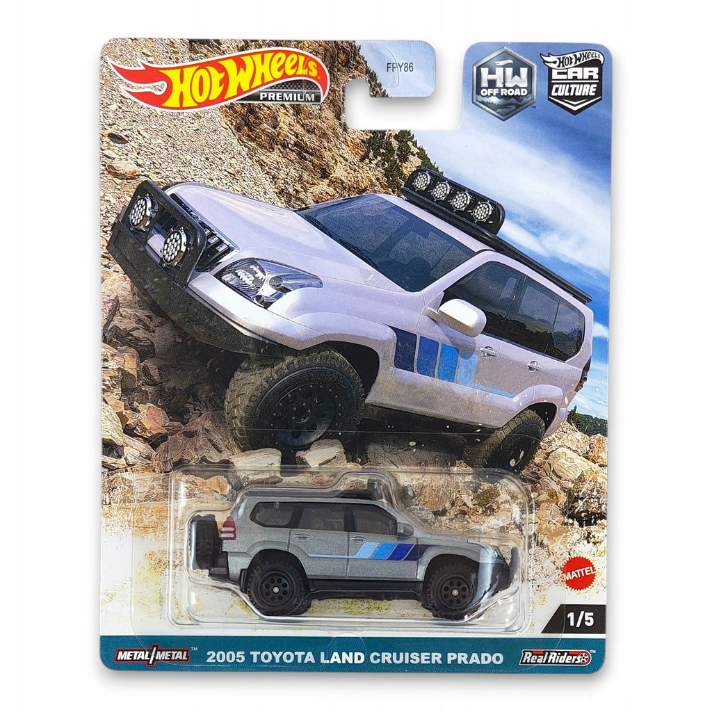Hot Wheels Premium - 2005 Toyota Land Cruiser Prado Car Culture Off Road