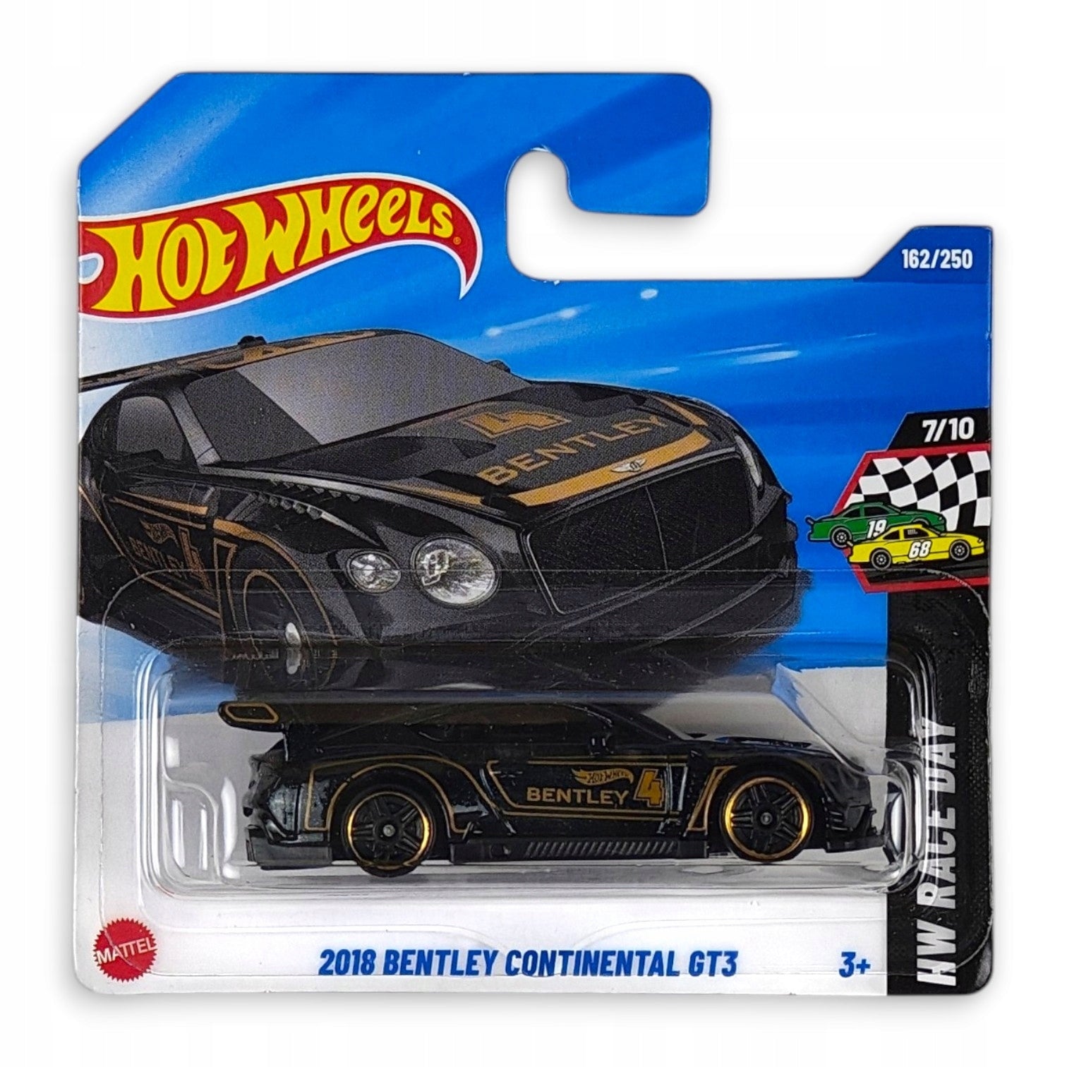 Hot Wheels - 2018 Bentley Continental GT3 OUTLET Uszkodzony Blister