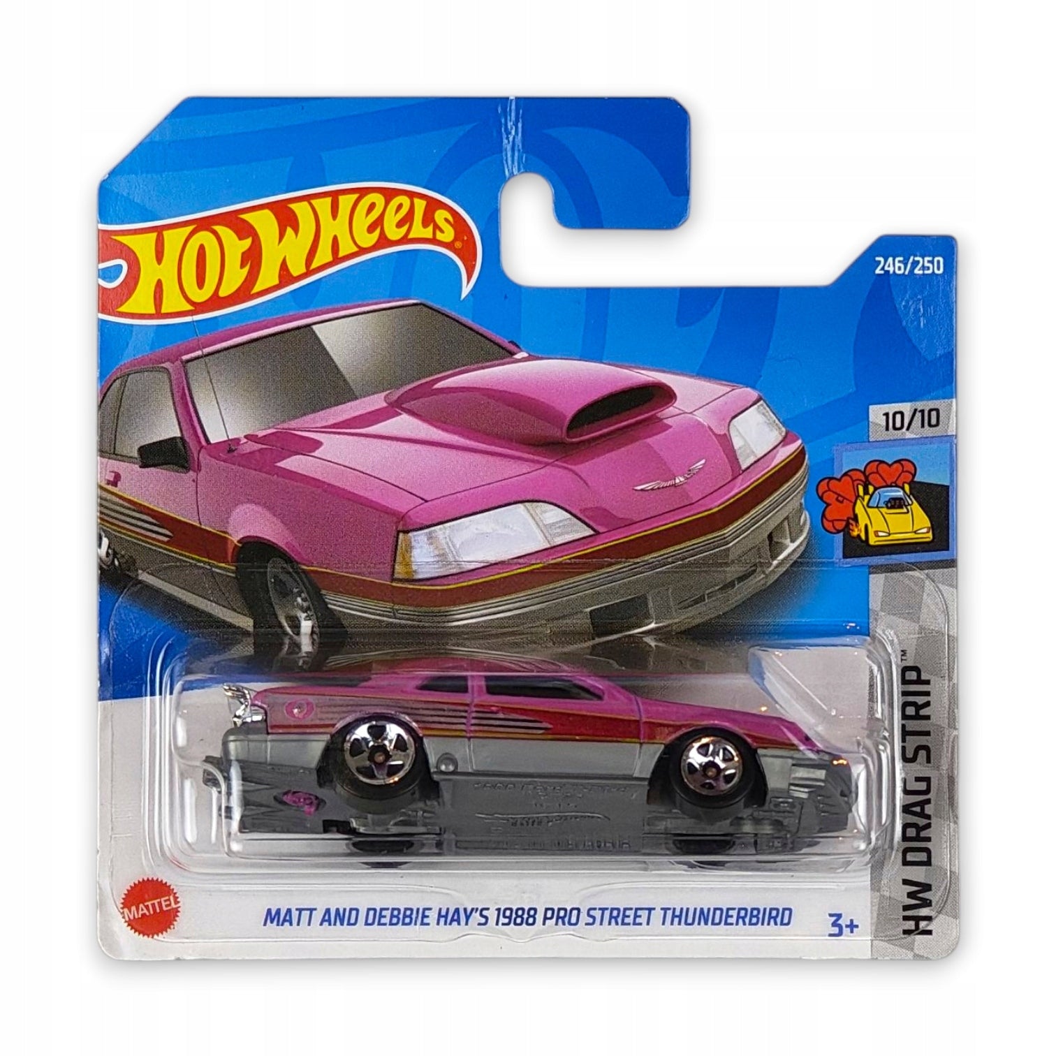 Hot Wheels - Matt And Debbie Street Thunderbird OUTLET Delikatne zagięcia