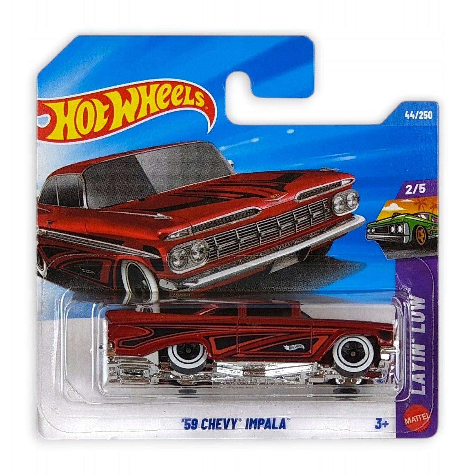 Hot Wheels - 59 Chevy Impala OUTLET Delikatne zagięcia