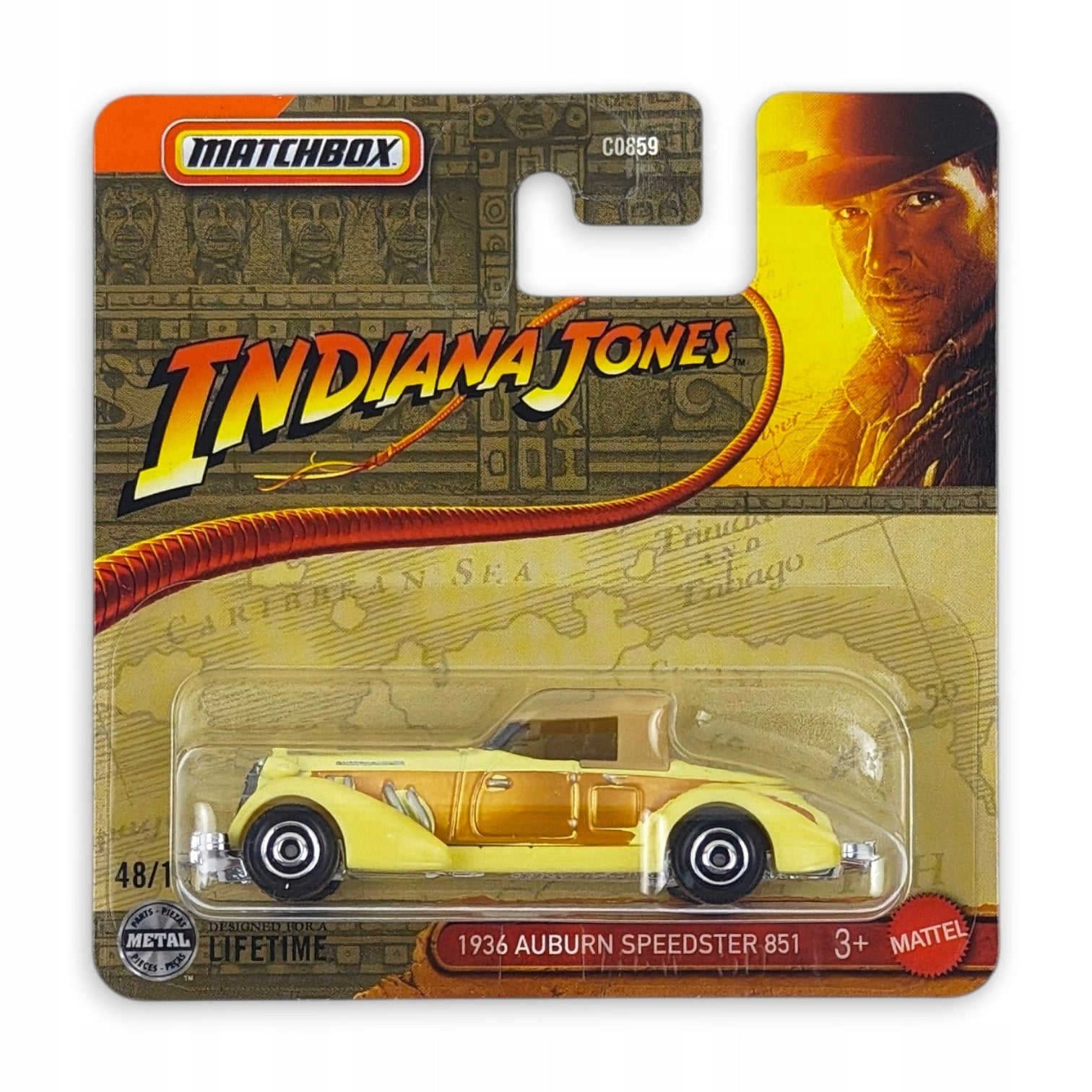 Matchbox - 1936 Auburn Speedster 851 Indiana Jones