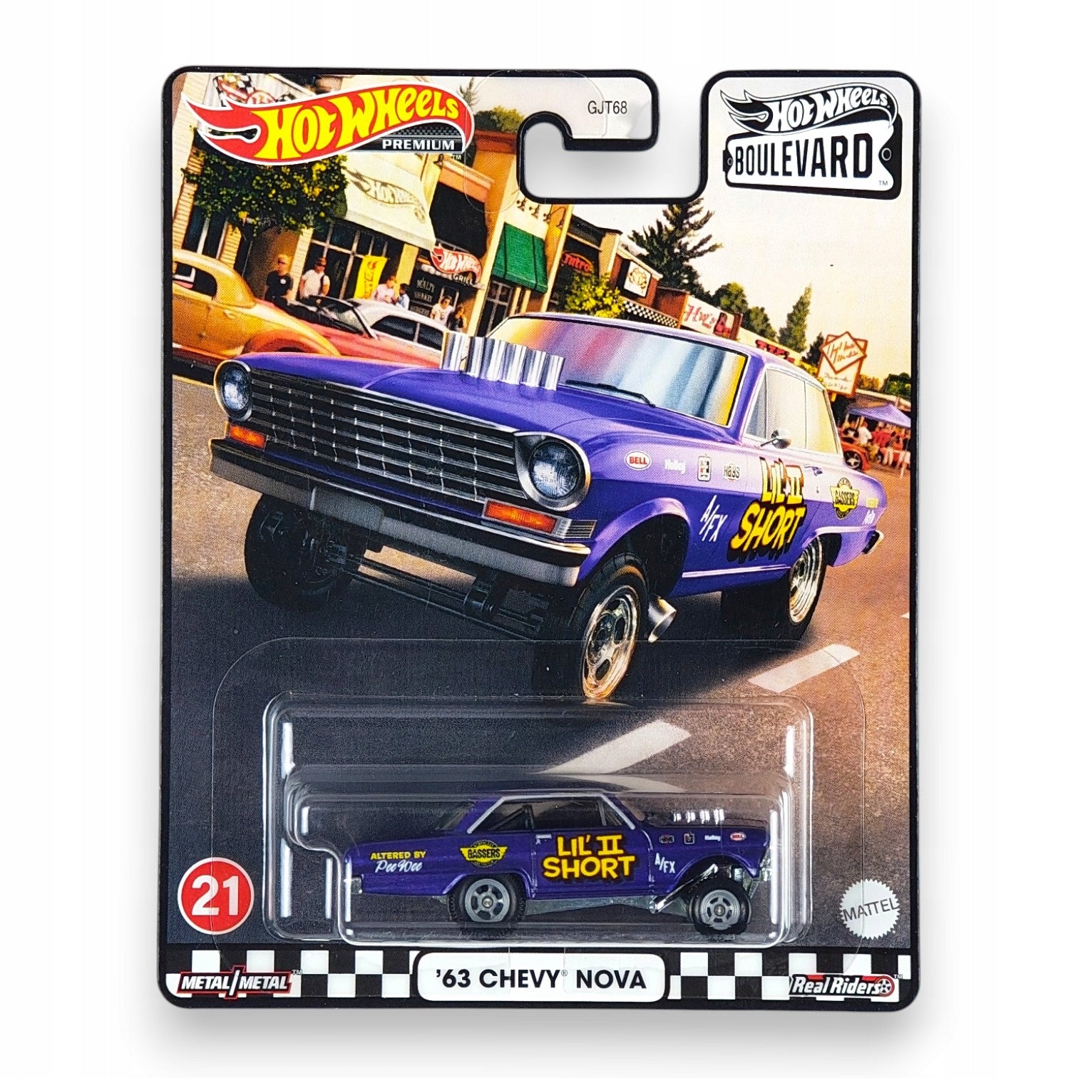 Hot Wheels Premium - 63 Chevy Nova