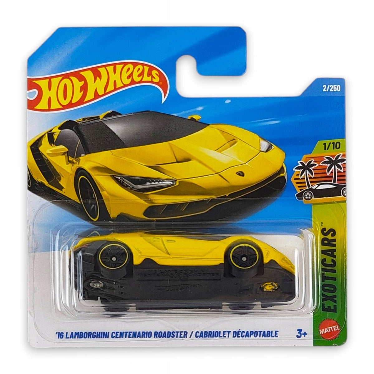 Hot Wheels - 16 Lamborghini Centenario Roadster OUTLET Delikatne zagięcia