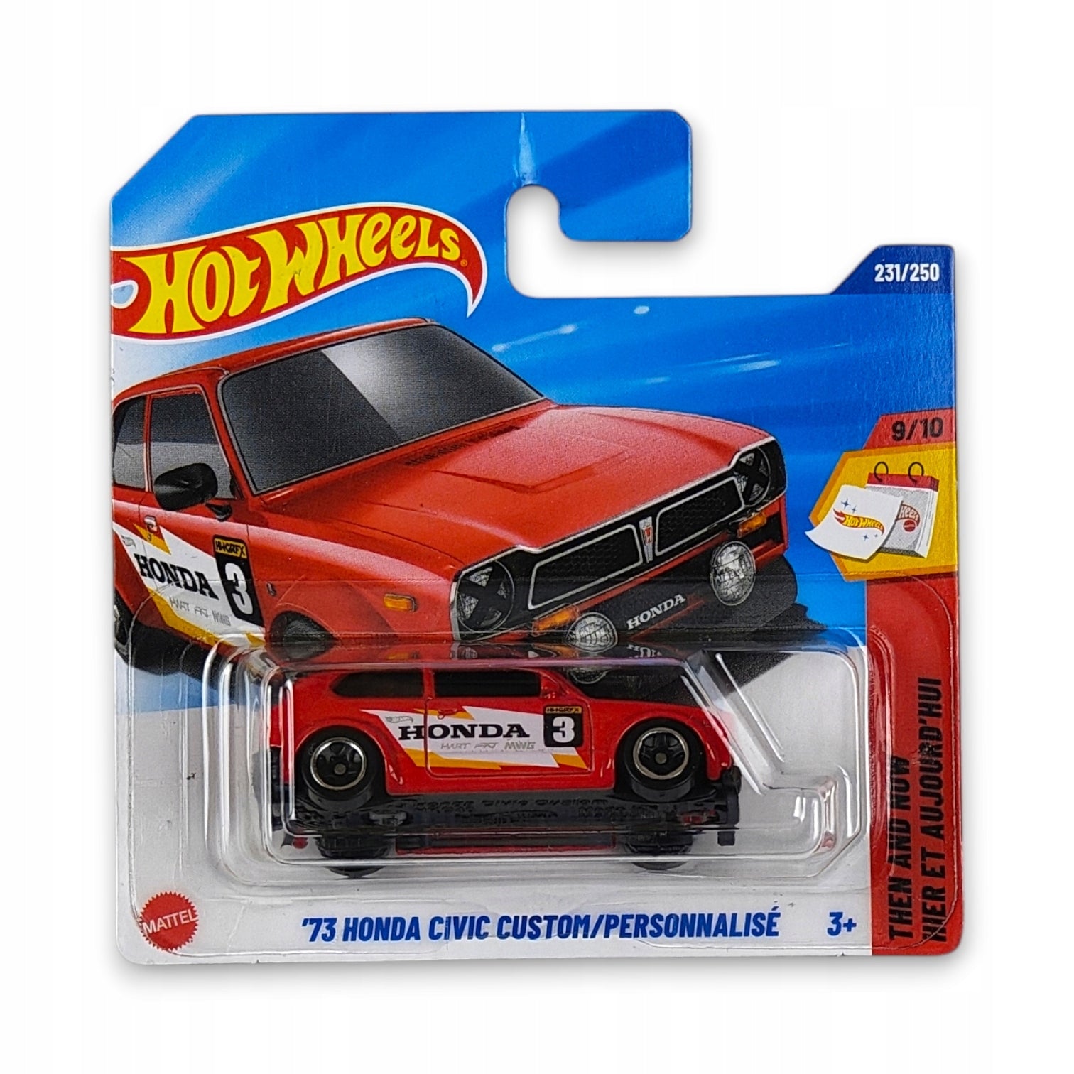 Hot Wheels - 73 Honda Civic Custom / Personnalise OUTLET Delikatne zagięcia