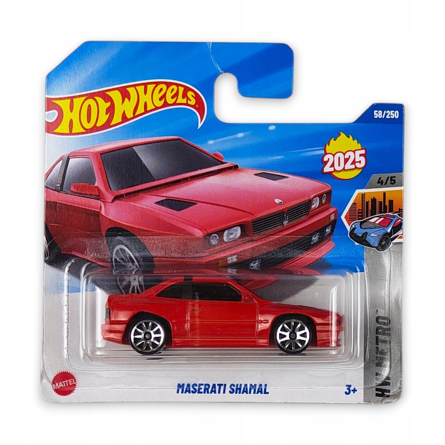 Hot Wheels - Maserati Shamal OUTLET Delikatne zagięcia