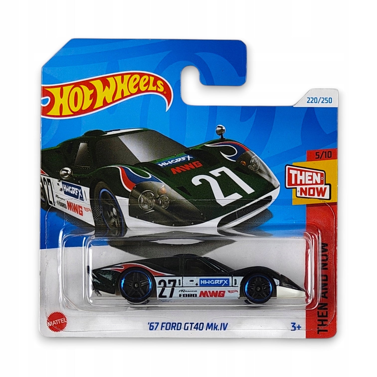 Hot Wheels - 67 Ford GT40 Mk.IV