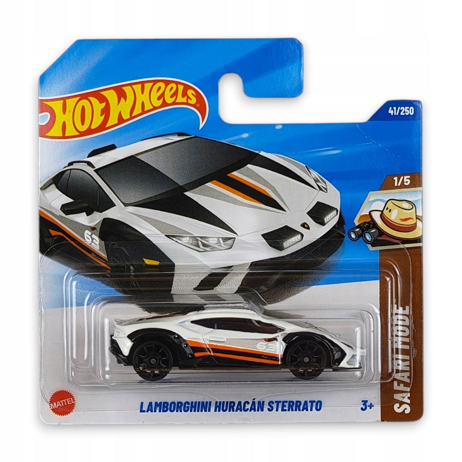Hot Wheels - Lamborghini Huracan Sterrato OUTLET Delikatne zagięcia