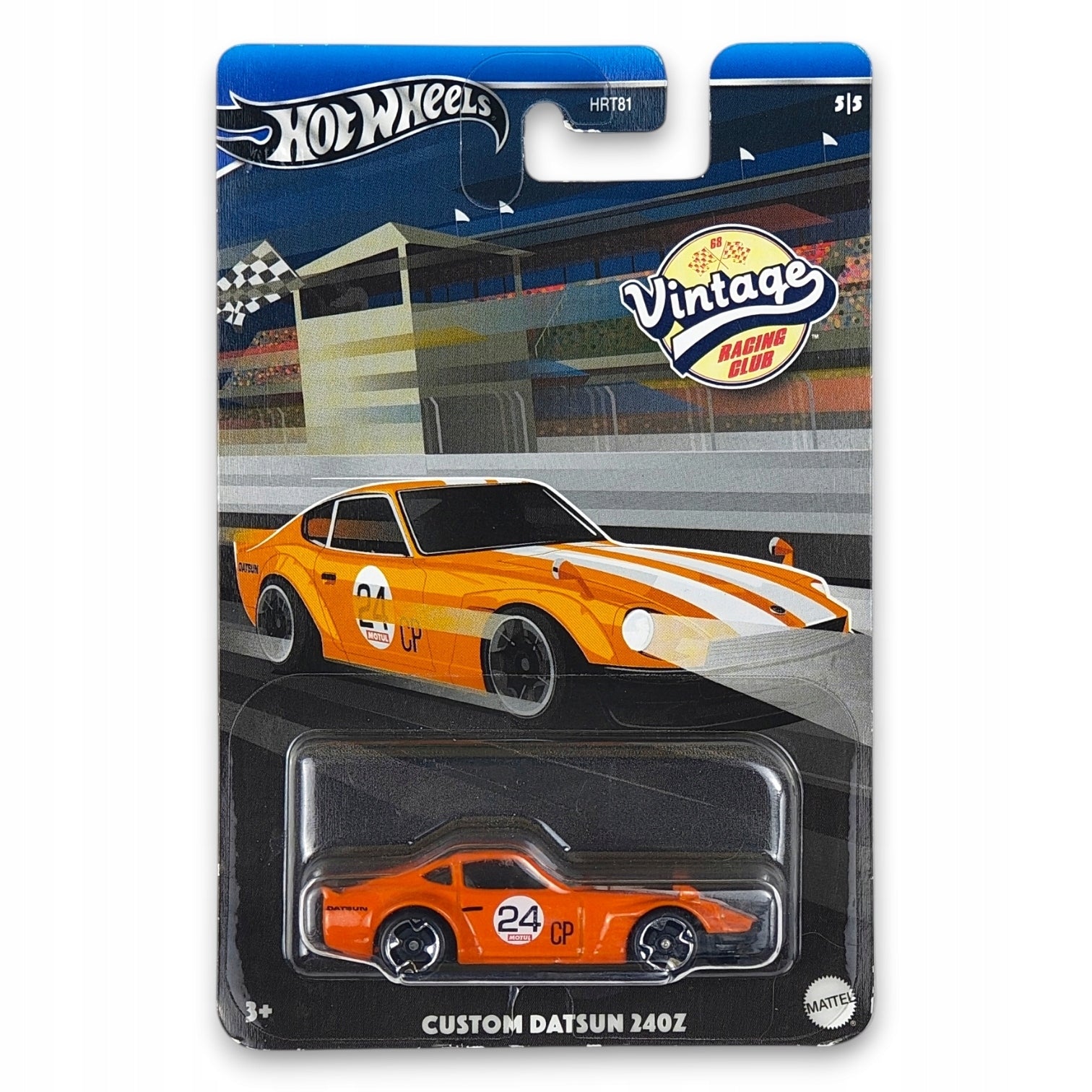 Hot Wheels - Custom Datsun 240Z Vintage OUTLET Delikatne zagięcia