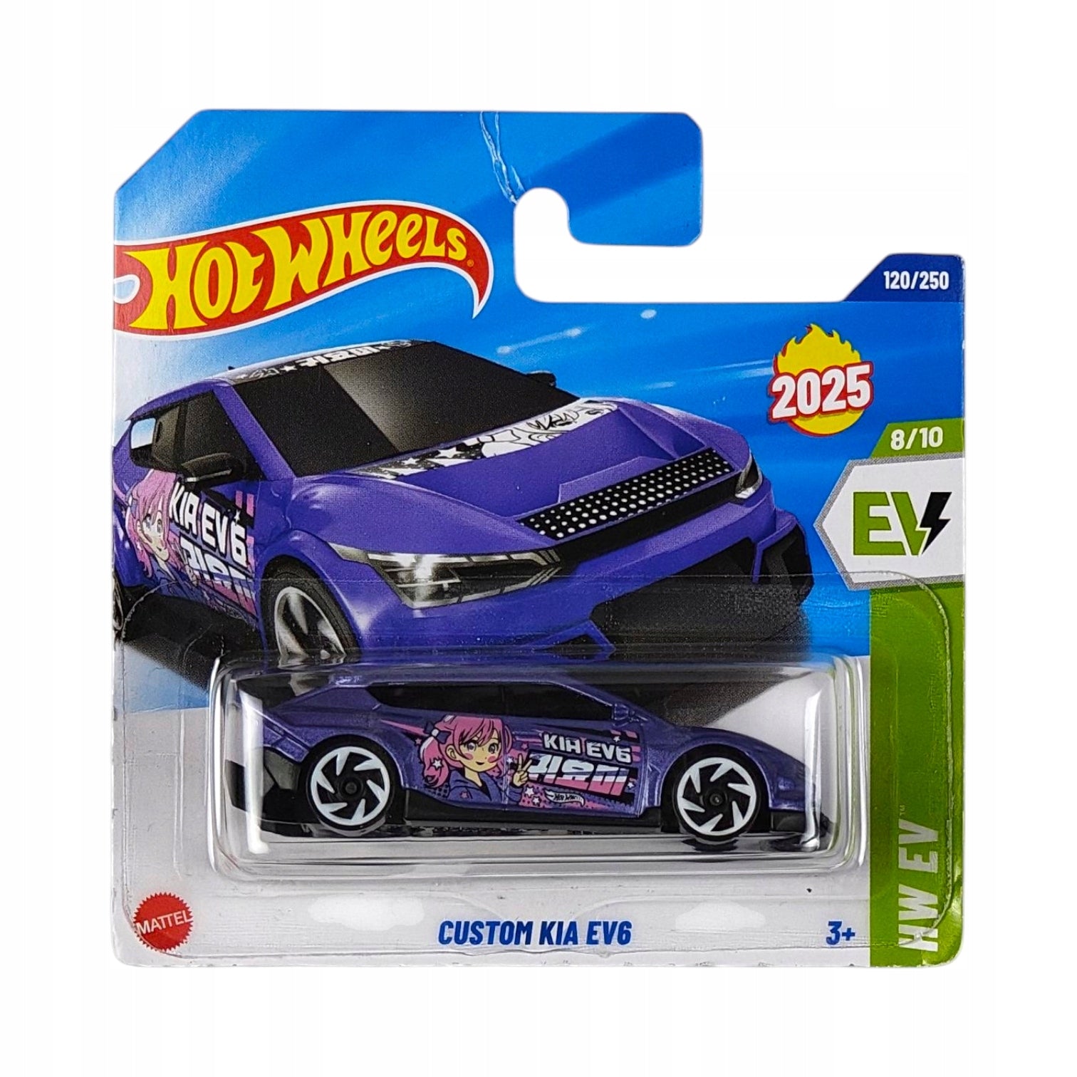 Hot Wheels - Custom Kia EV6 OUTLET Delikatne zagięcia