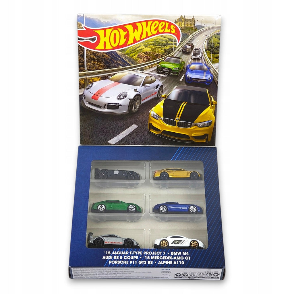 Hot Wheels - 6-Pak European Car Culture