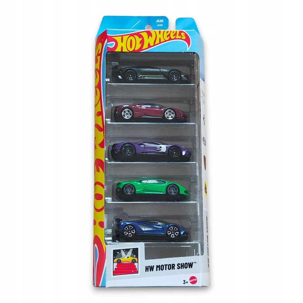 Hot Wheels - 5-pack HW Motor Show JBJ89