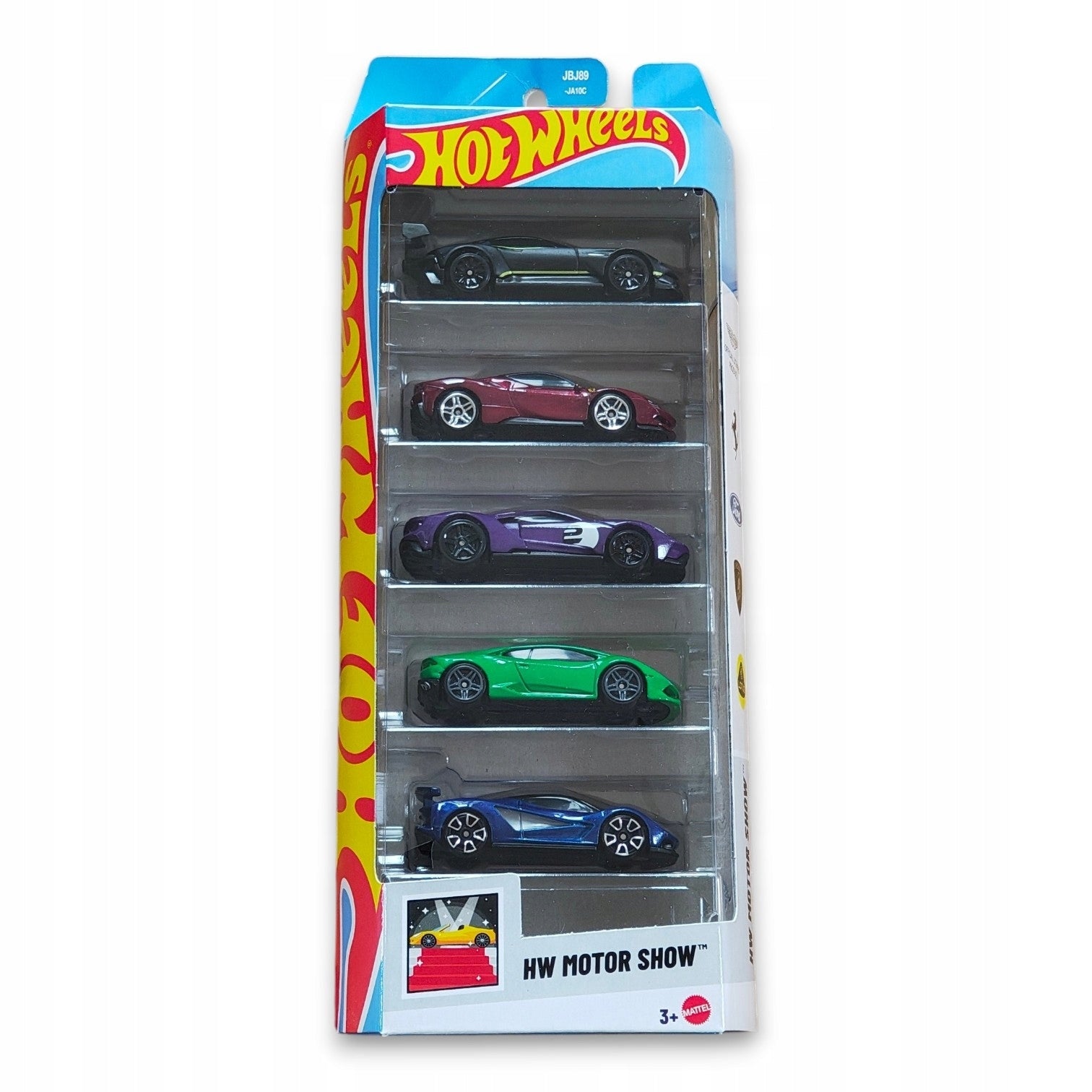 Hot Wheels - 5-pack HW Motor Show JBJ89