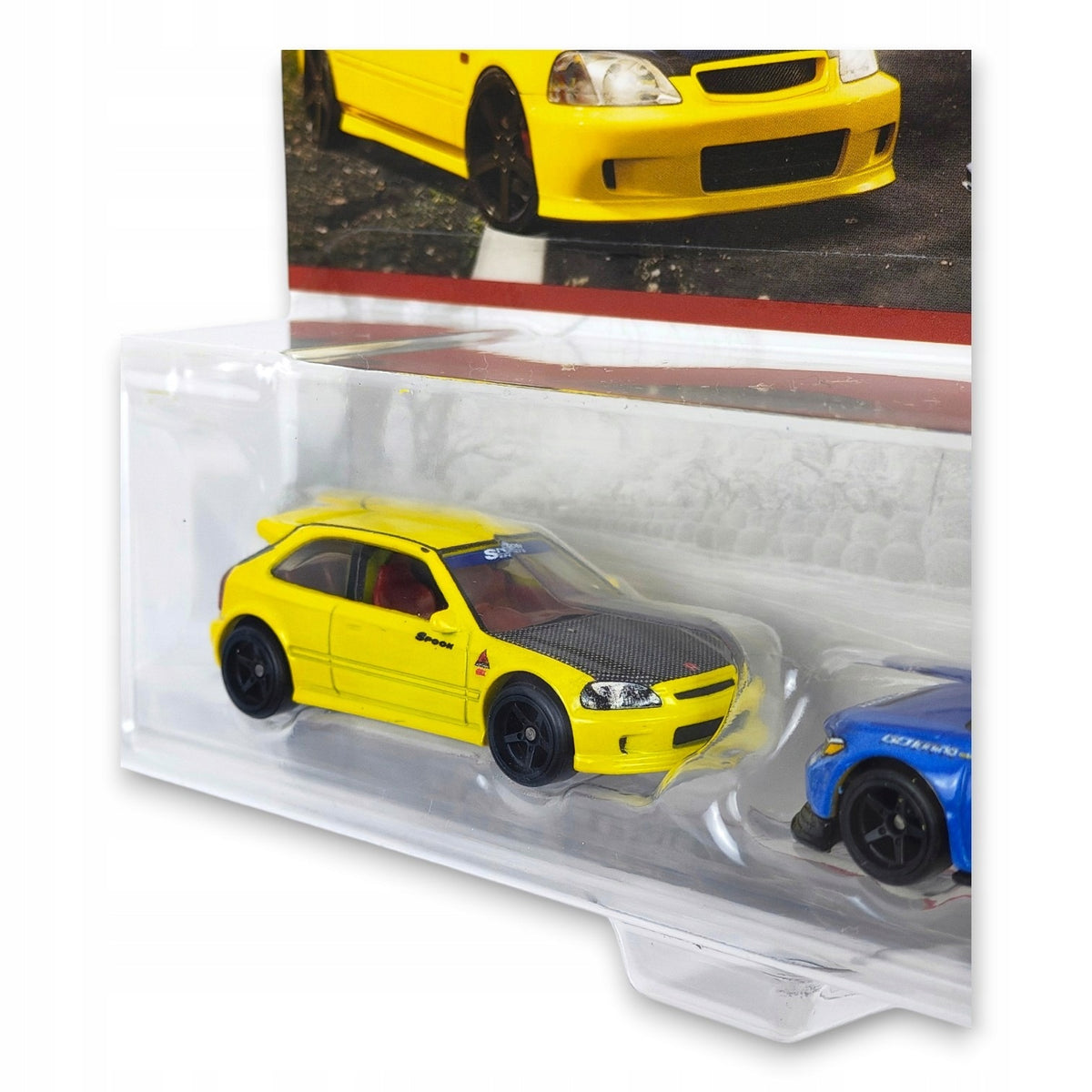 Hot Wheels Premium - 2-Pak 99 Honda Civic Type R EK9, Honda Civic Type R