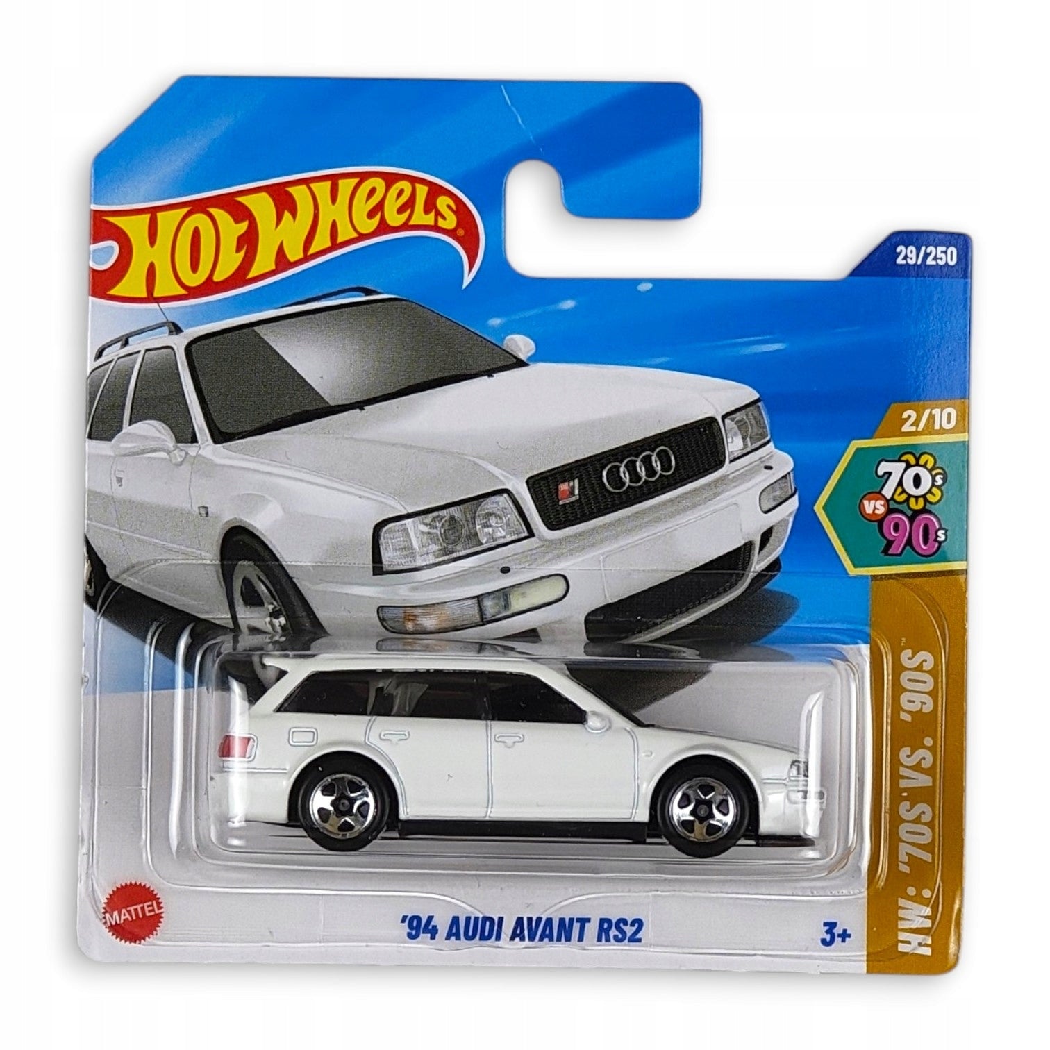 Hot Wheels - 94 Audi Avant RS2 OUTLET Delikatne zagięcia