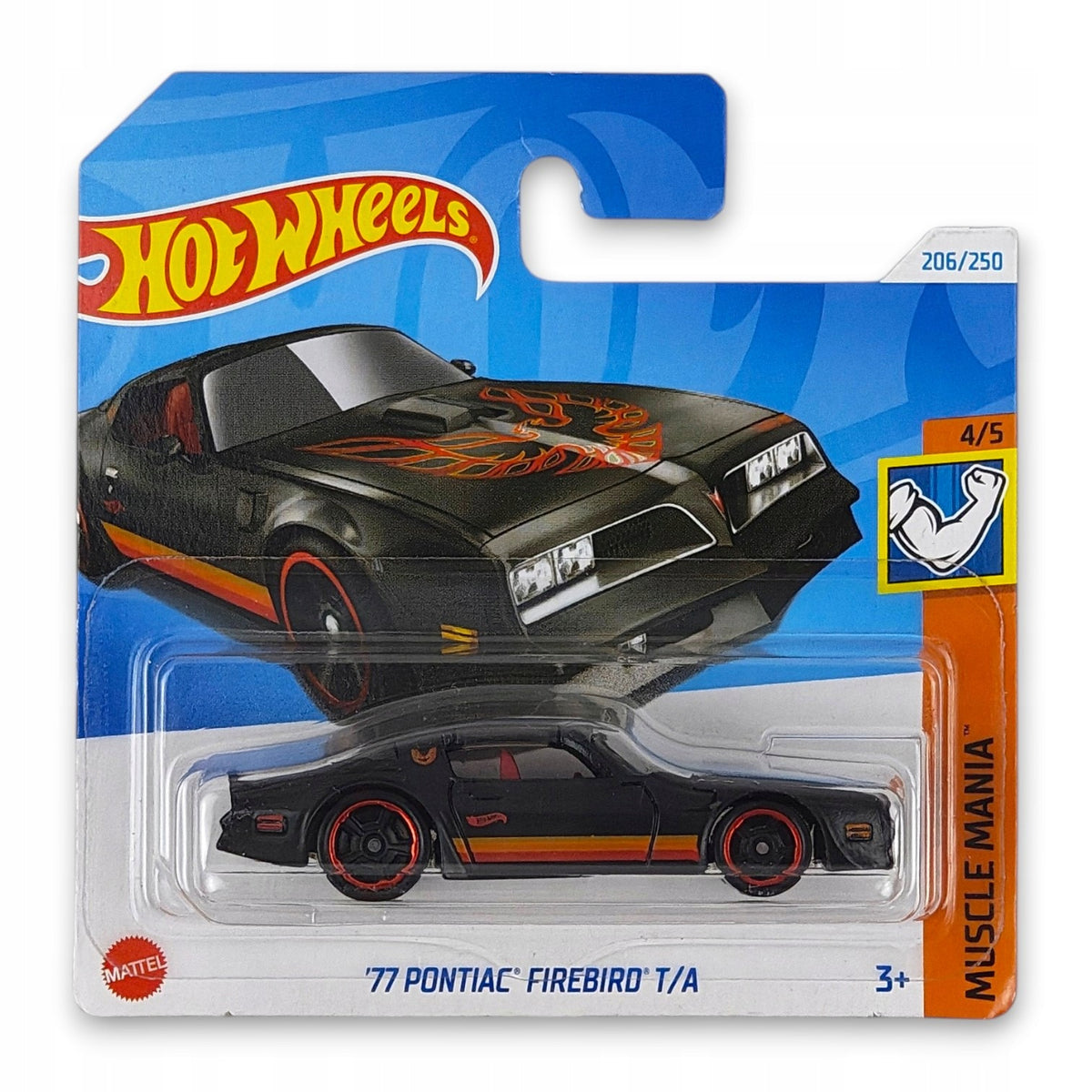 Hot Wheels - 77 Pontiac Firebird T/A OUTLET Delikatne zagięcia