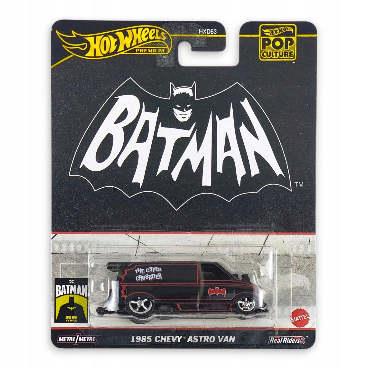Hot Wheels Premium - 1985 Chevy Astro Van Batman