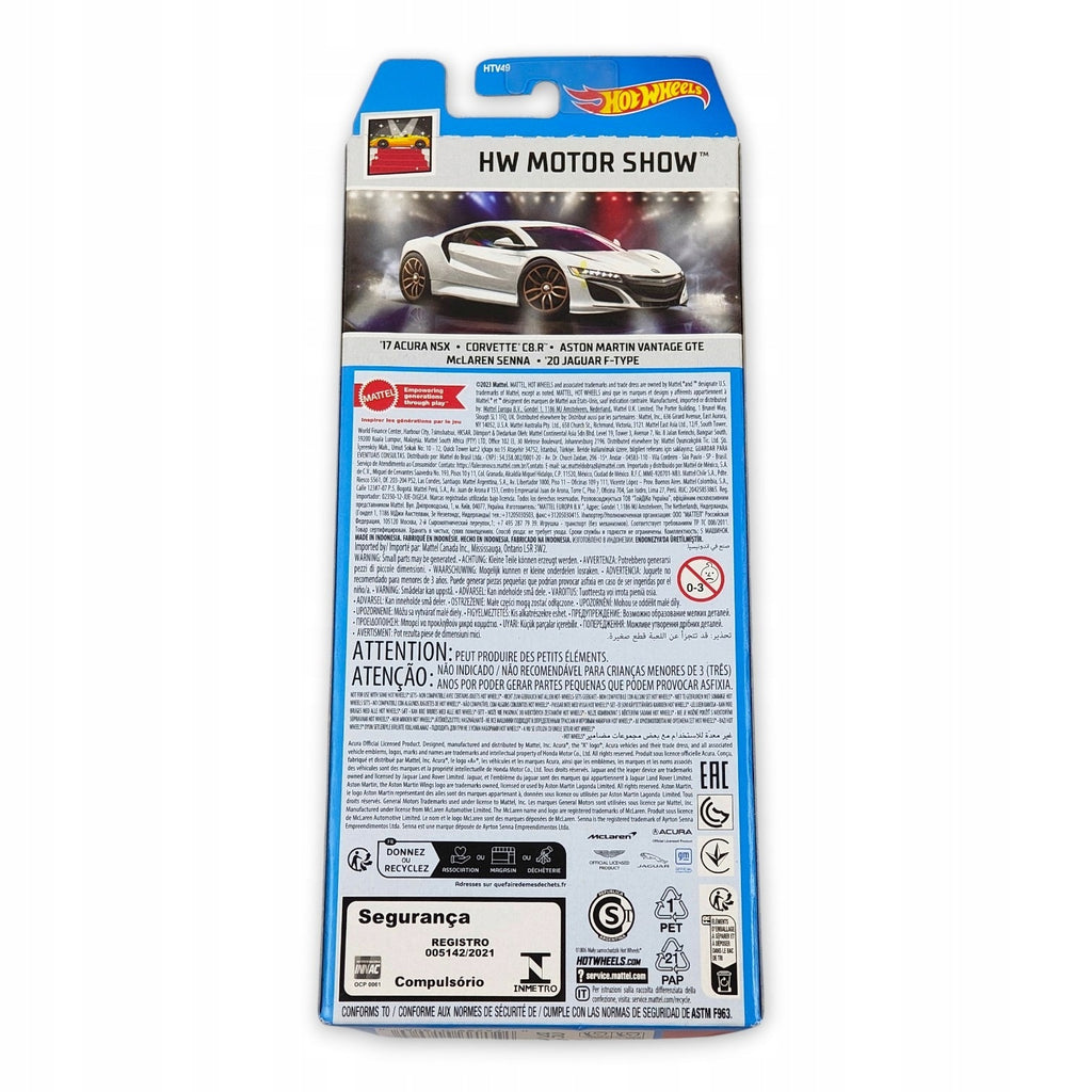 Hot Wheels - 5-pack HW Motor Show HTV49 OUTLET