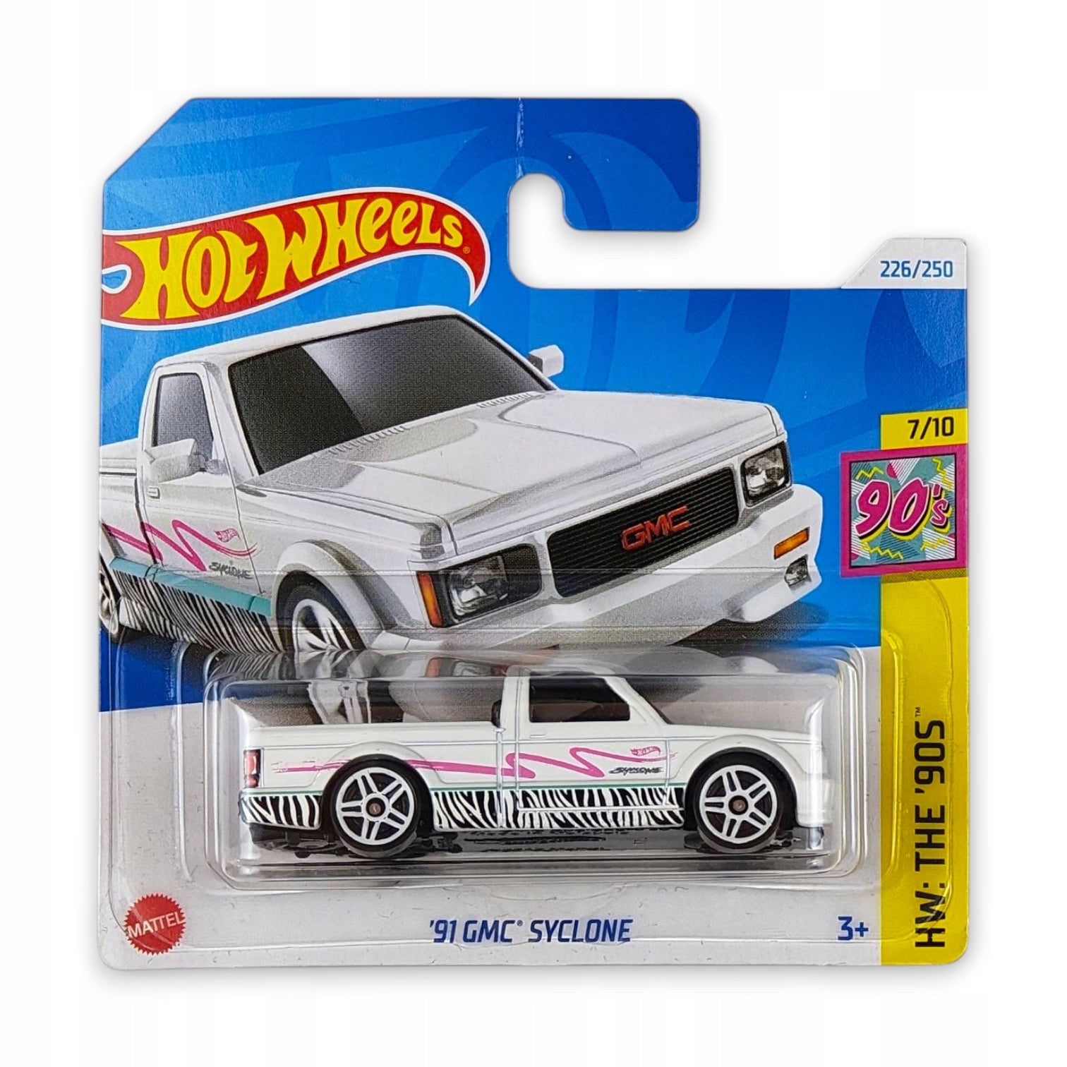 Hot Wheels - 91 GMC Syclone OUTLET Delikatne zagięcia