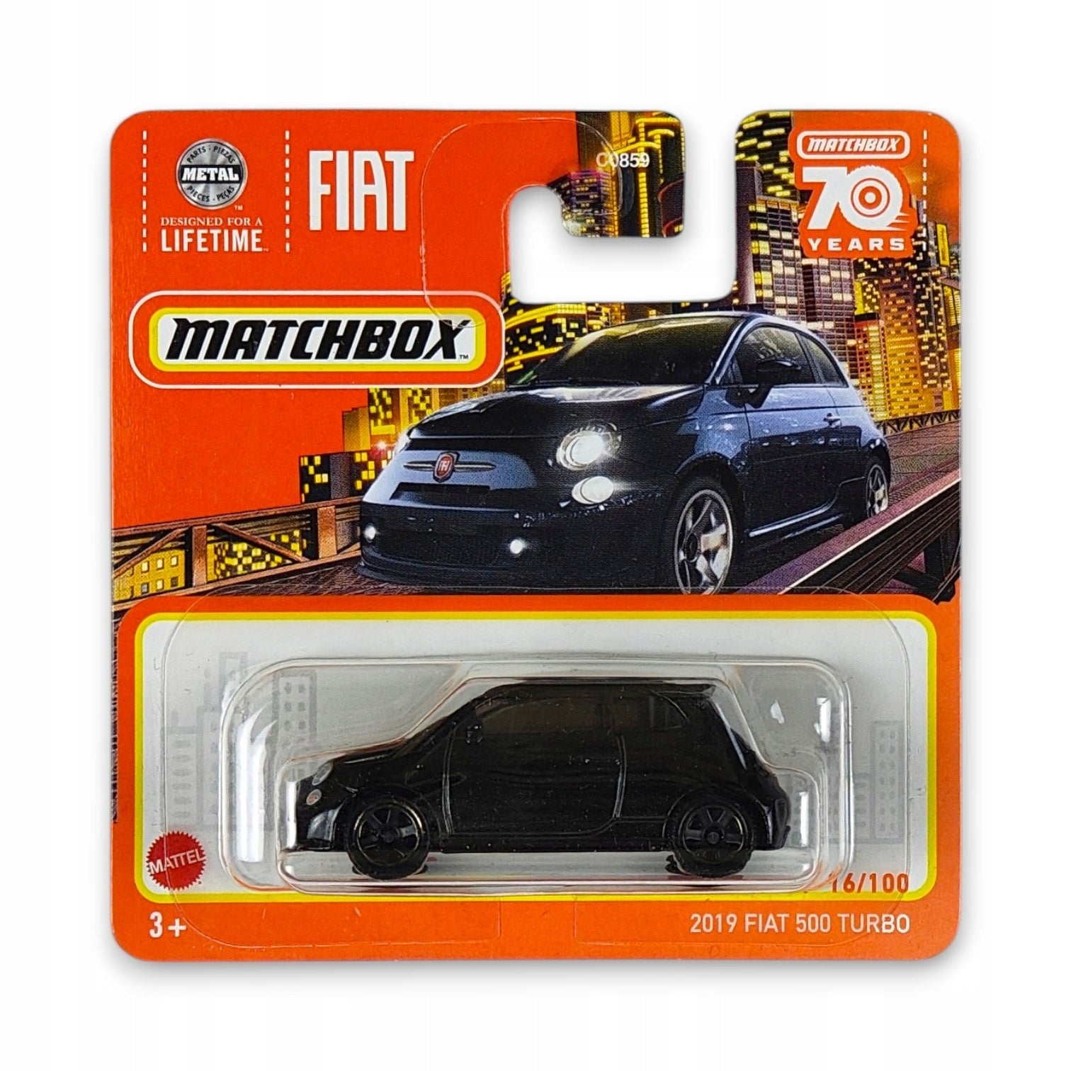 Matchbox - 2019 Fiat 500 Turbo