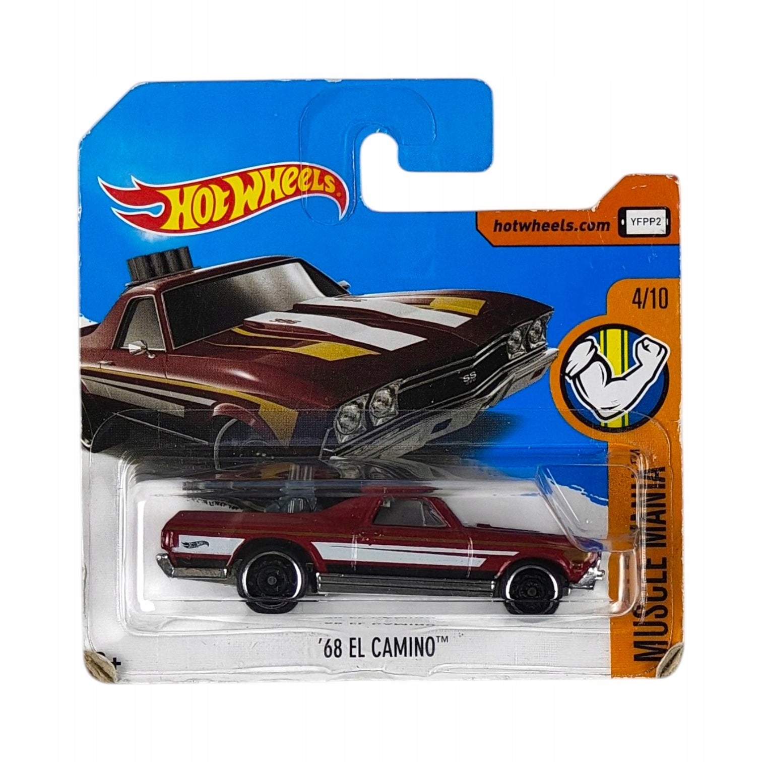 Hot Wheels - 68 El Camino OUTLET Delikatne zagięcia