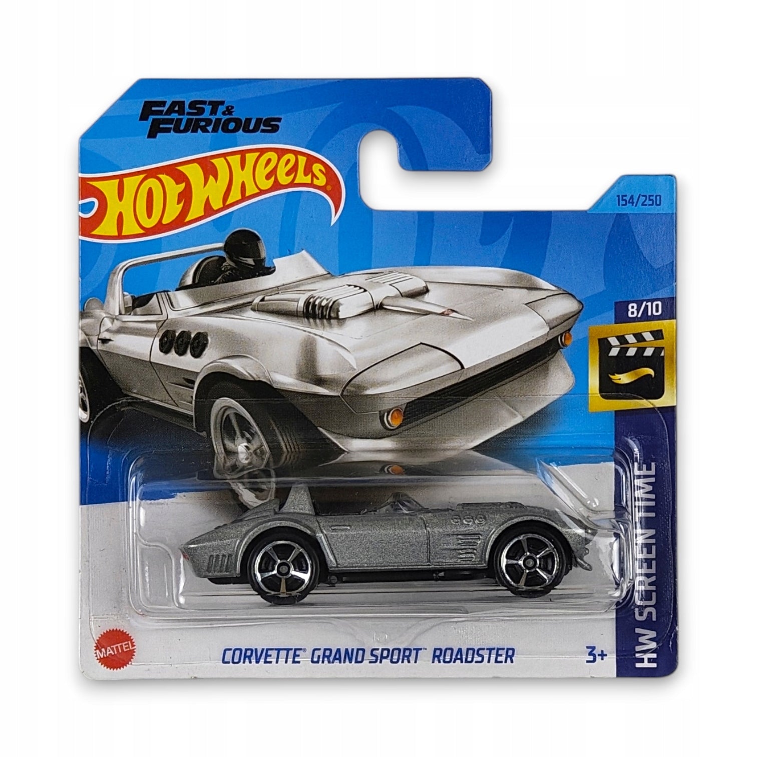 Hot Wheels - Corvette Grand Sport Roadster OUTLET Delikatne zagięcia
