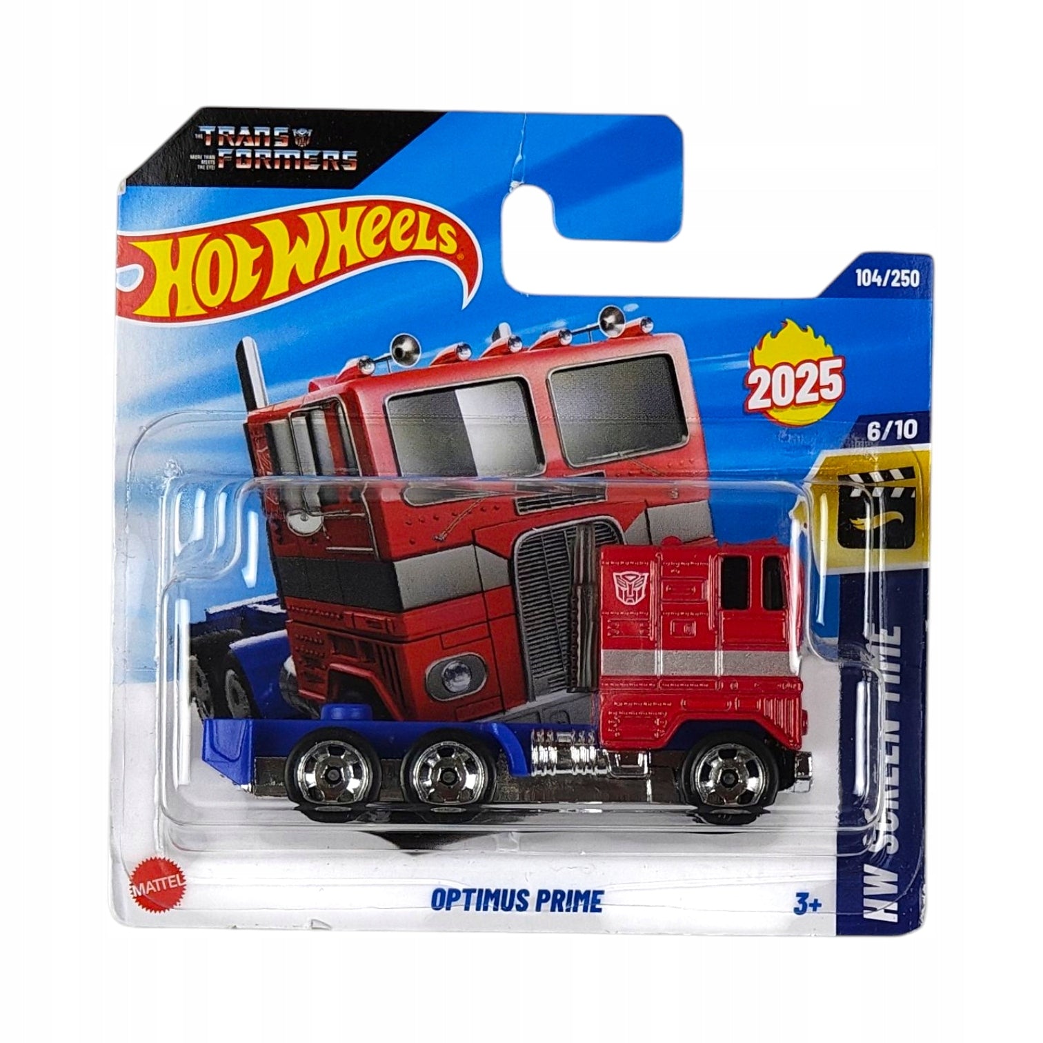 Hot Wheels - Optimus Prime OUTLET Delikatne zagięcia