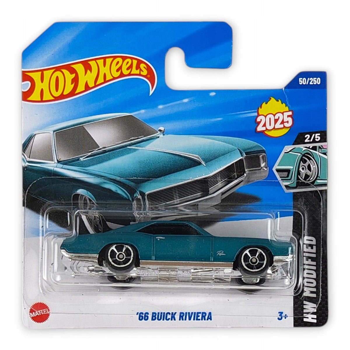 Hot Wheels - 66 Buick Riviera OUTLET Delikatne zagięcia