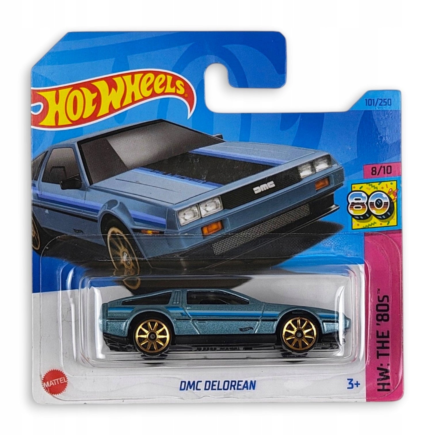 Hot Wheels - DMC Delorean OUTLET Delikatne zagięcia
