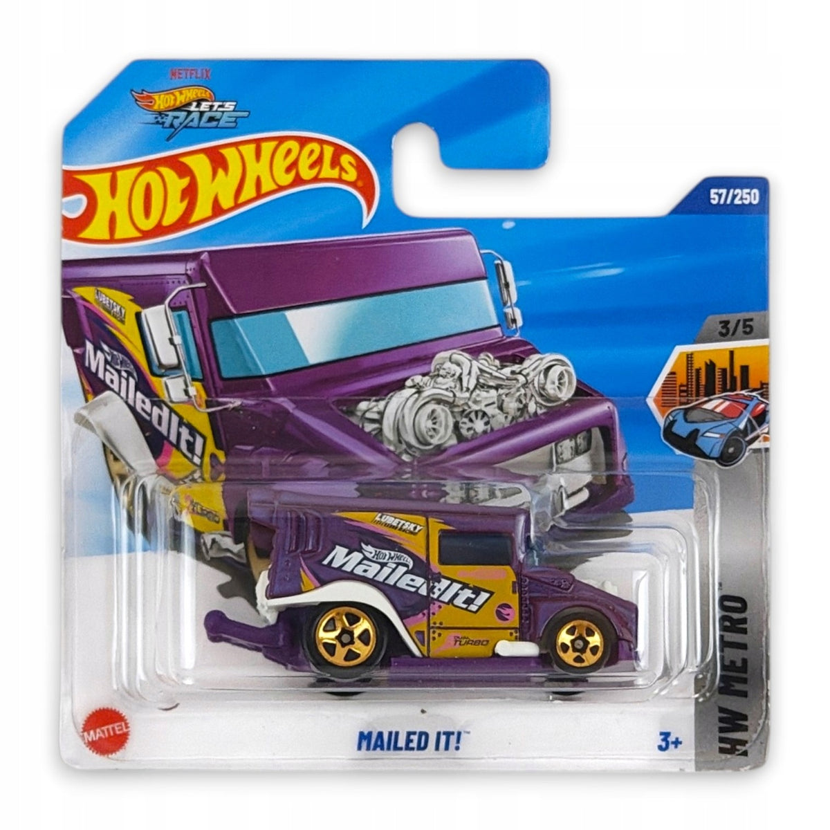 Hot Wheels - Mailed IT! TH Treasure Hunt OUTLET Delikatne zagięcia