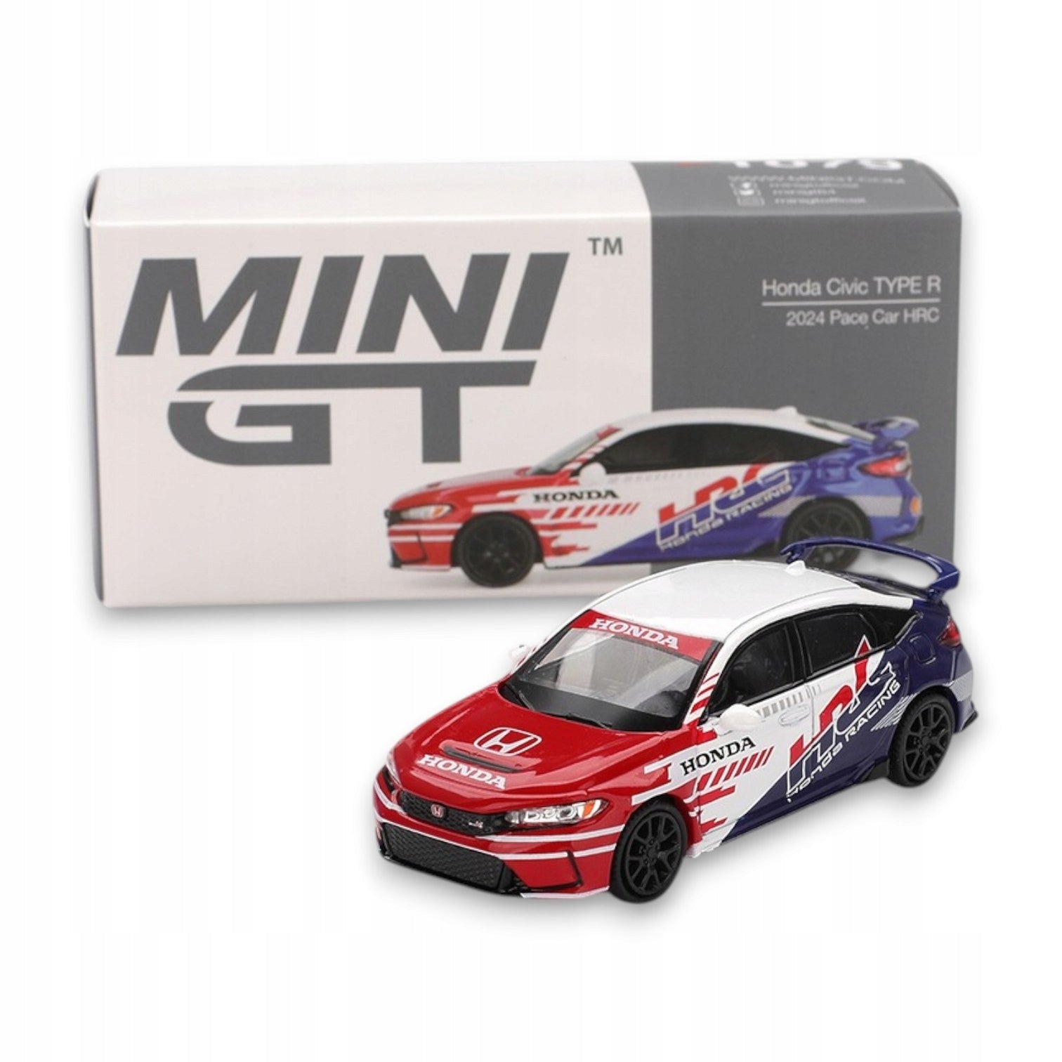 Mini GT - 1:64 Honda Civic TYPE R 2024 Pace Car HRC LHD MGT01079L