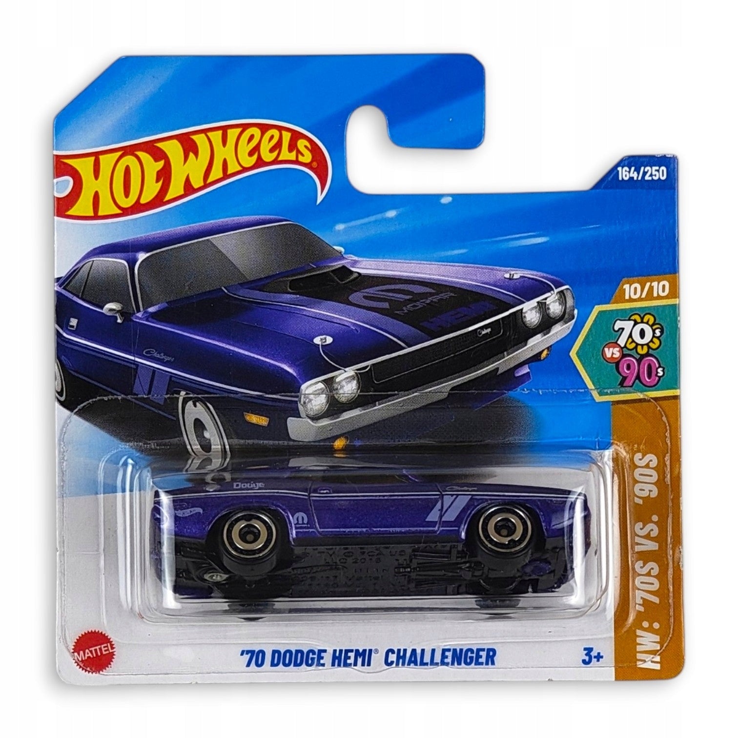Hot Wheels - 70 Dodge Hemi Challenger OUTLET Delikatne zagięcia