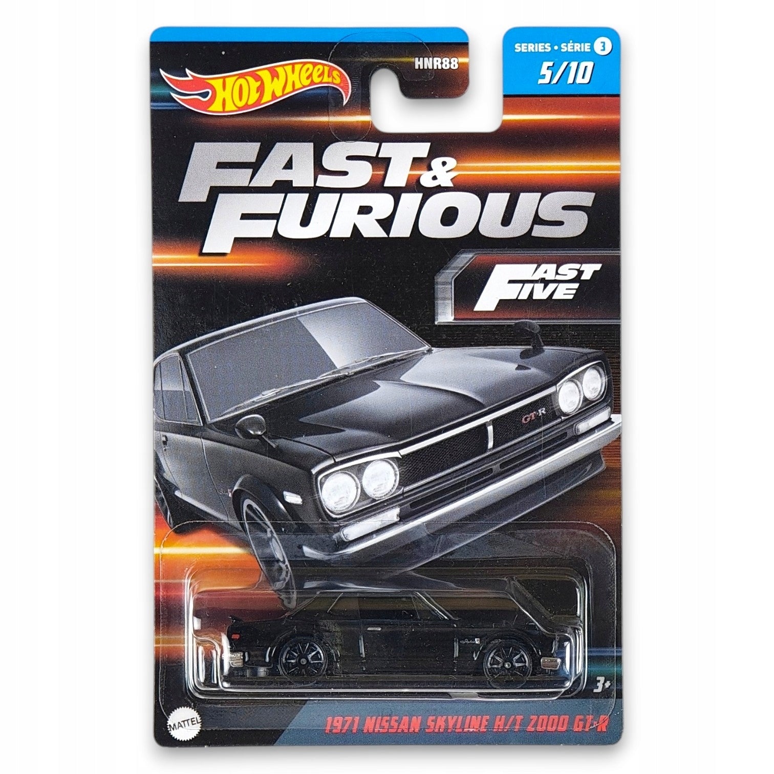 Hot Wheels - 1971 Nissan Skyline H/T 2000 GT-R Fast & Furious