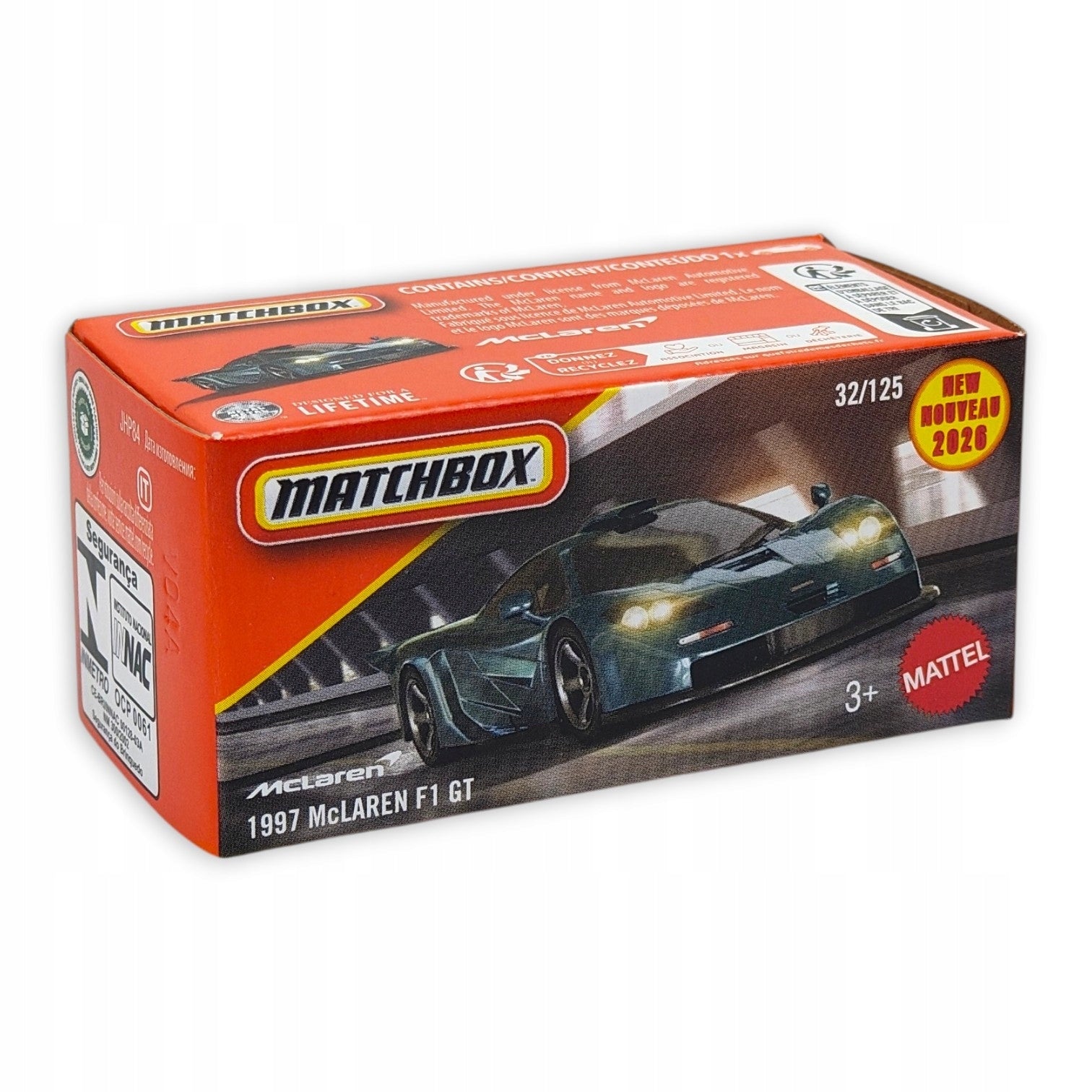 Matchbox - 1997 McLaren F1 GT