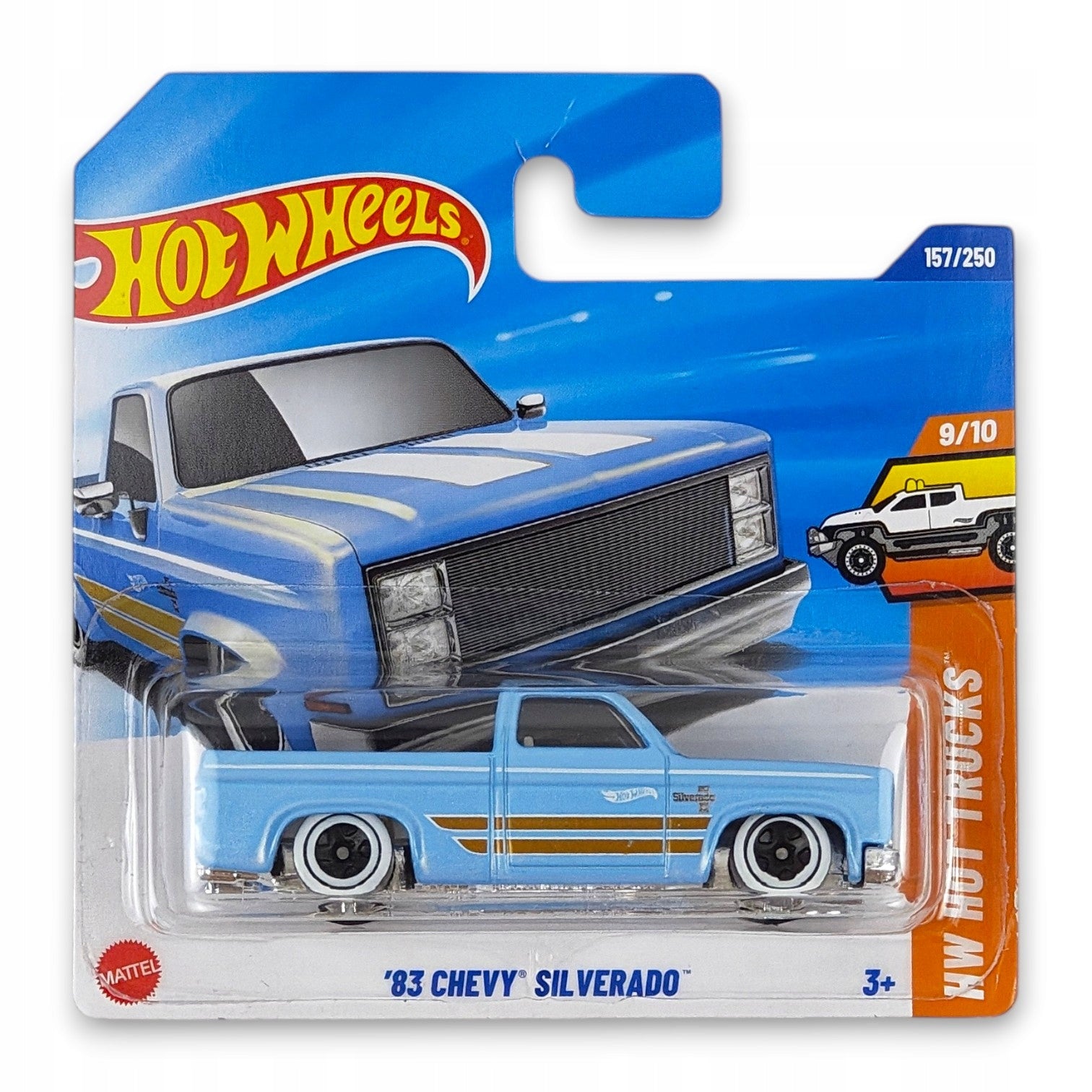 Hot Wheels - 83 Chevy Silverado OUTLET Delikatne zagięcia
