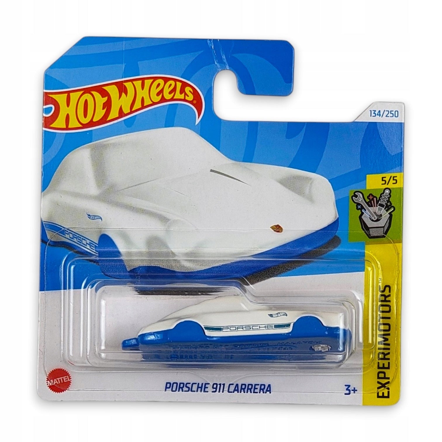 Hot Wheels - Porsche 911 Carrera OUTLET Delikatne zagięcia